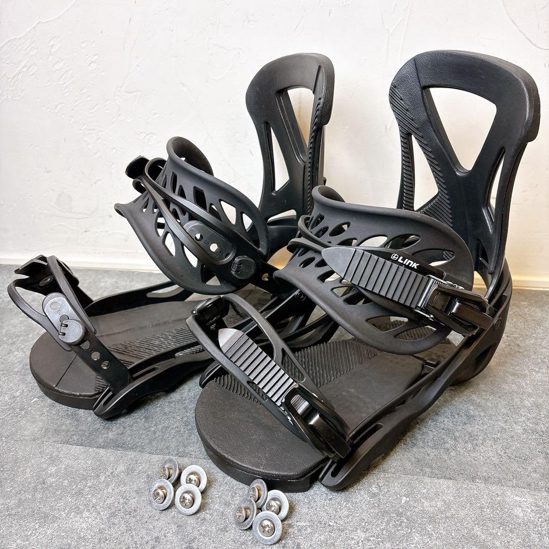 【美品】 LINK リンク ビンディング GRD-2 BLK Lサイズ