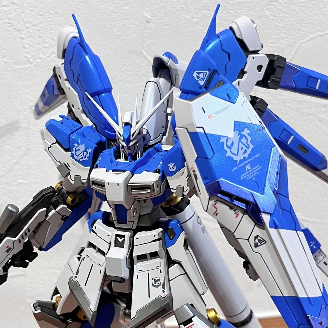 RG Hi-νガンダム ハイニューガンダム　全塗装　完成品