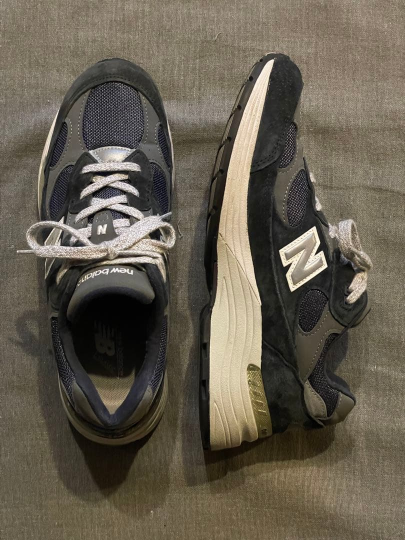 New Balance 992 NAVY US 9 / 27cm / 美品