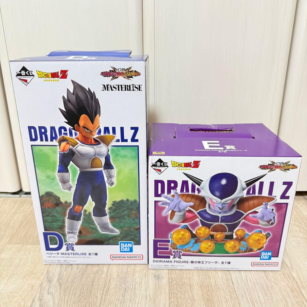 ドラゴンボール　一番くじ　ベジータ　フリーザ