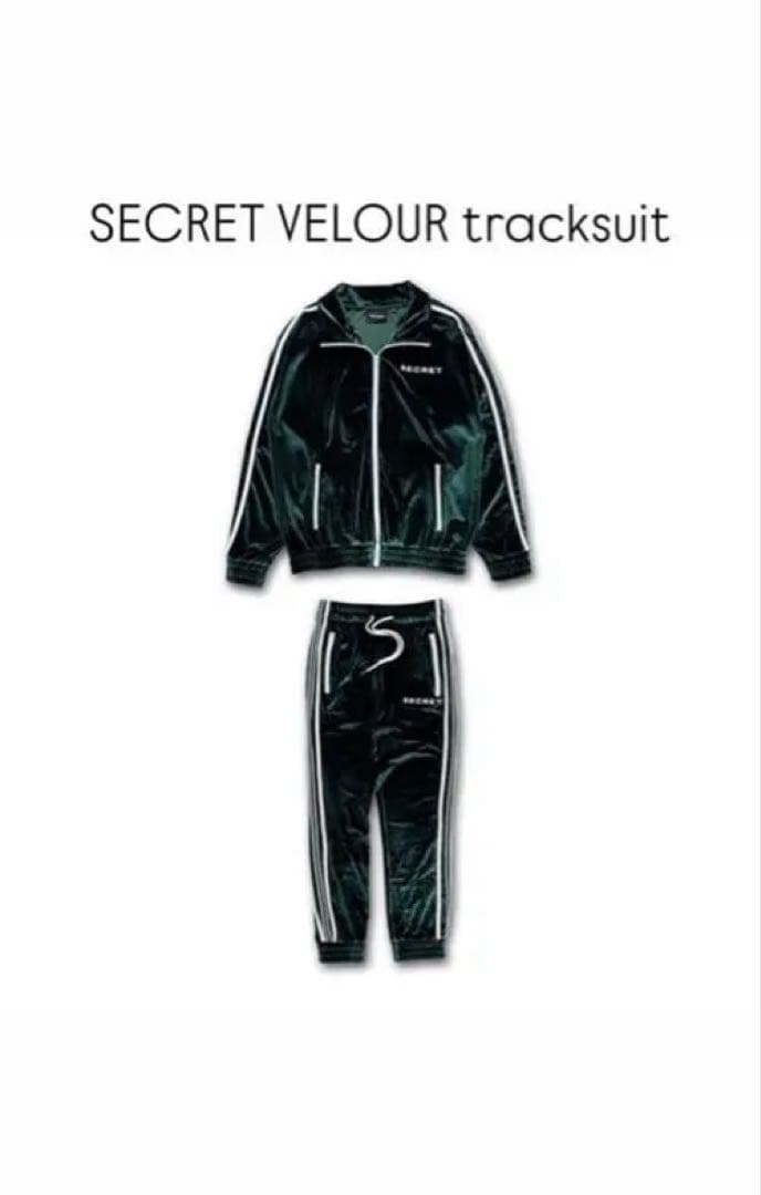 《新品》　SECRET ベロア　セットアップ　【最終値下げ】