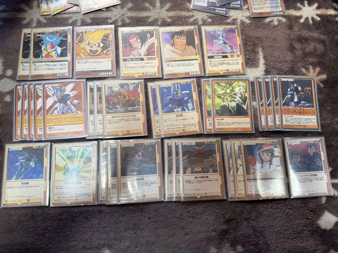 レア】ガンダムウォー 茶単2軸 ターンエー軸+シュピーゲル軸組み合わせ