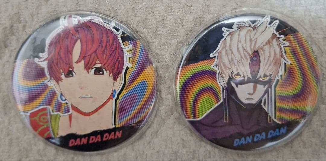 ダンダダン ジジ　邪視　円城寺仁　コレクション缶バッジ ダンダダン ジジ(円城寺仁 邪視) アクリルチャーム 缶バッジ