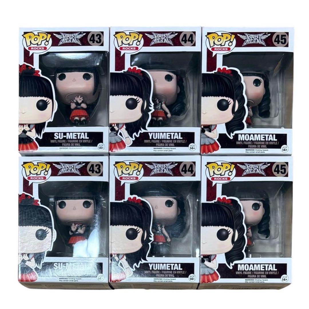 FUNKO POP! BABYL ベビーメタル　フィギュア　６点セット