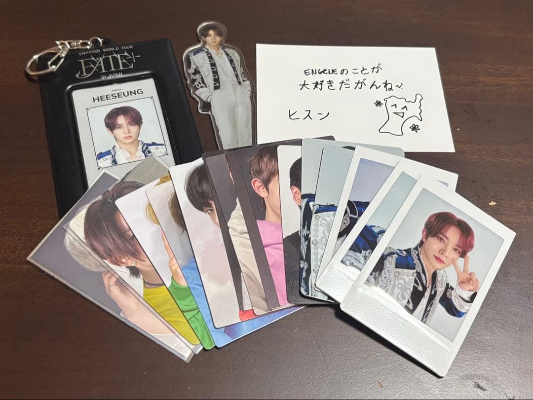 HEESEUNG ポラロイド風カードセット ENHYPEN