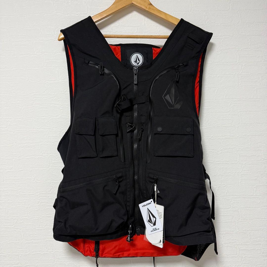 未使用 VOLCOM Iguchi Slack Vest M バックカントリー