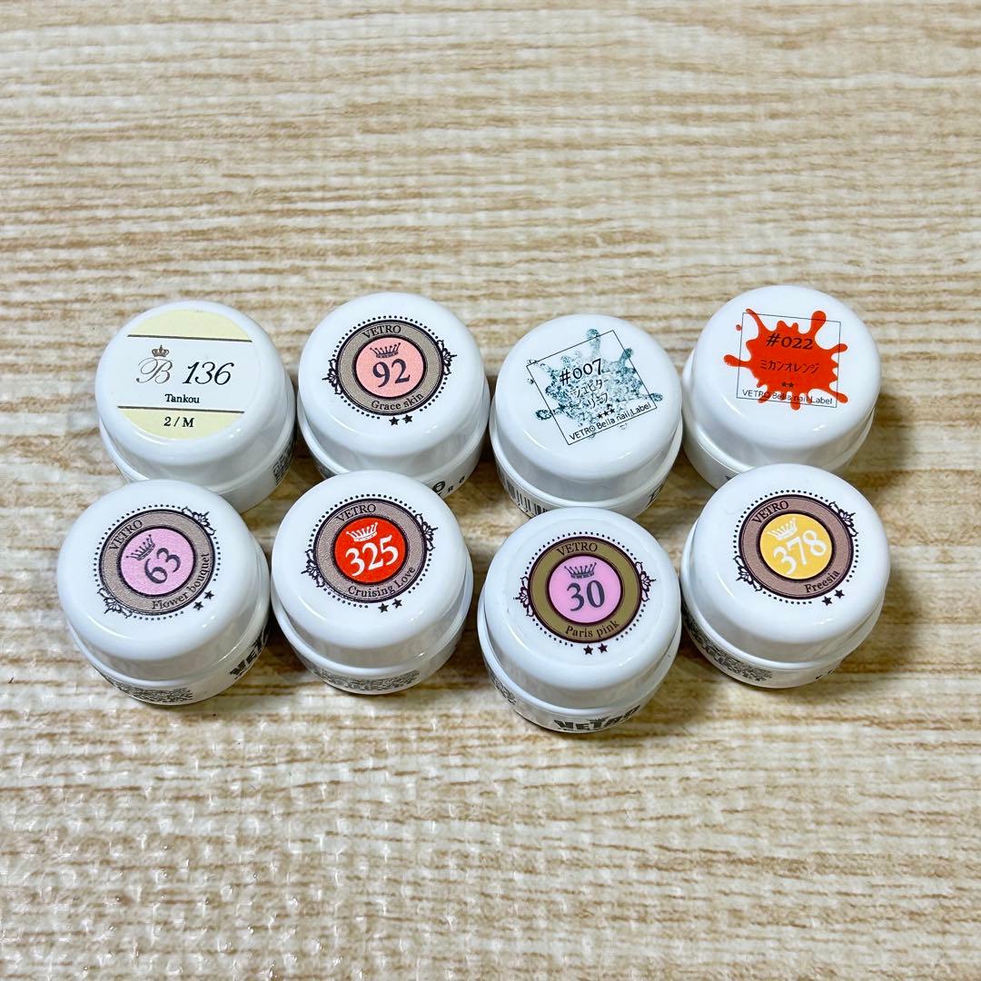 VETRO ベラフォーマなどカラージェル 8点セット ジェルネイル - メルカリ