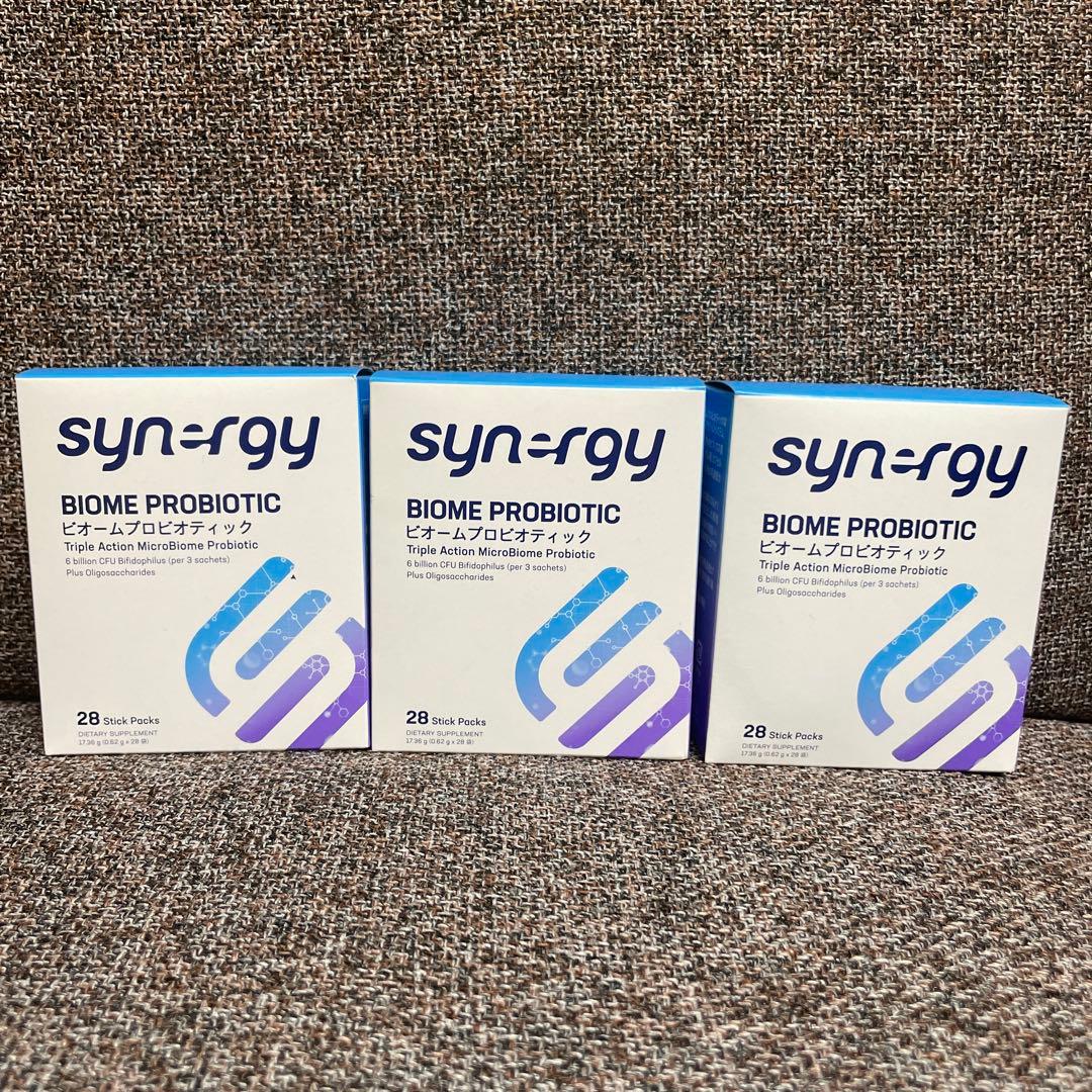 シナジー　ビオームプロビオティック3箱