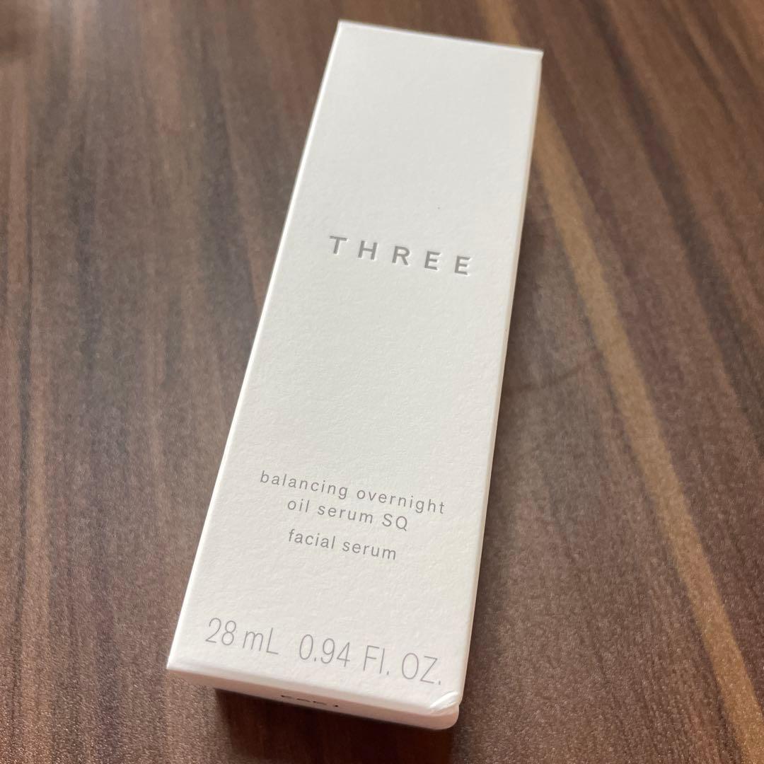 THREE バランシング　オーバーナイト　オイルセラムSQ