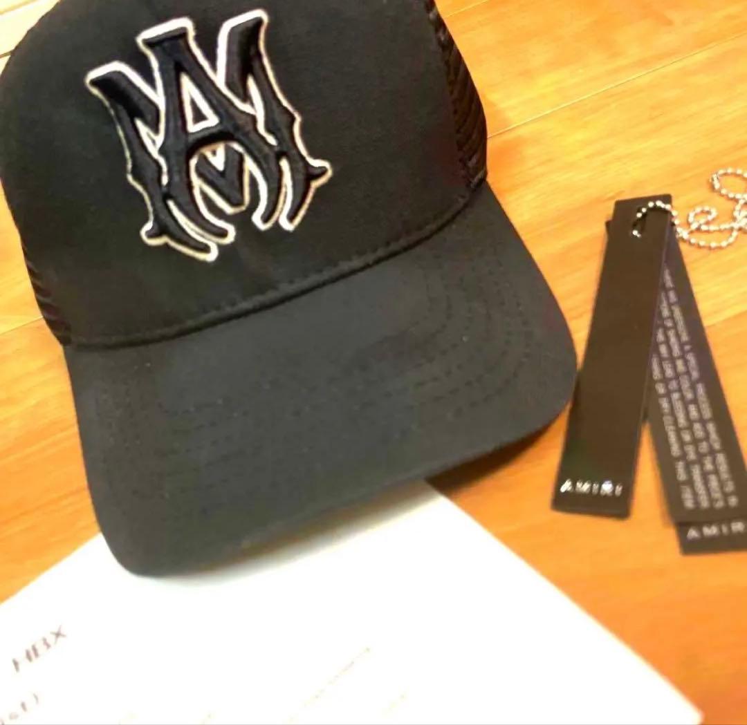 AMIRI ブラック メッシュキャップ - メルカリ