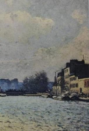 アルフレッド・シスレー、【サン＝マルタン運河の眺め】 - メルカリ