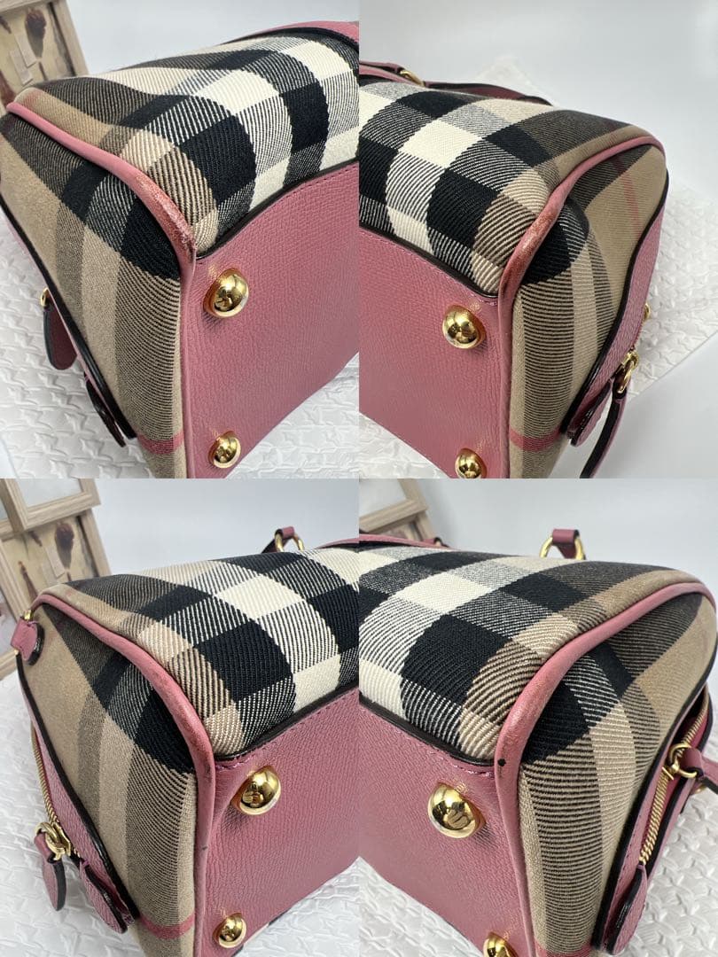 ひなあか 様専用✨極美品✨BURBERRY バーバリー2WAYミニボストンバッグ