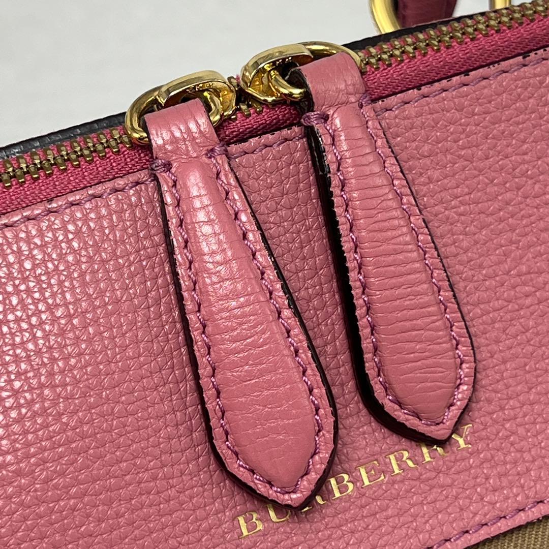 ひなあか 様専用✨極美品✨BURBERRY バーバリー2WAYミニボストンバッグ