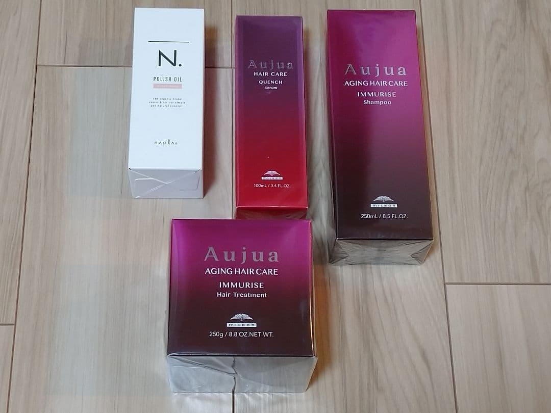 Aujua オージュア エイジングヘアケア シャンプー トリートメントセット