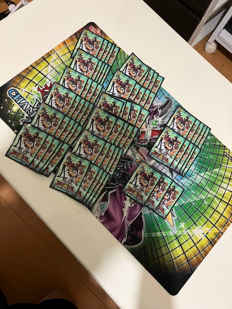 山*本様 遊戯王プレイマット　伝説の黒の魔術師とガガガ学園スリーブセット
