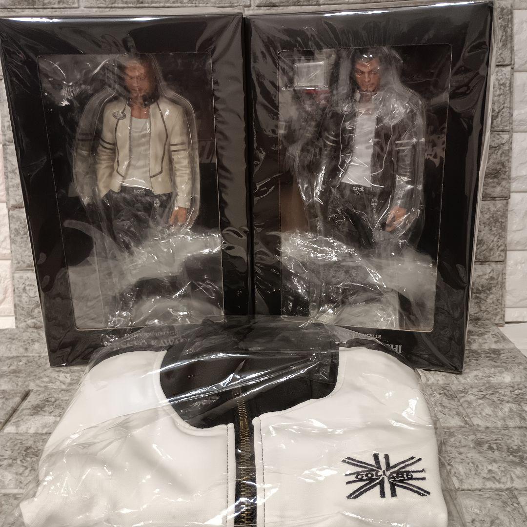 クローズ BLACKTOP MOTORCYCLE 河内鉄生フィギュア ジャージ