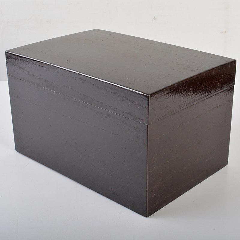 茶道具 利休茶箱 色絵花文茶碗 菊桐蒔絵棗など 七点 一式 V R7103