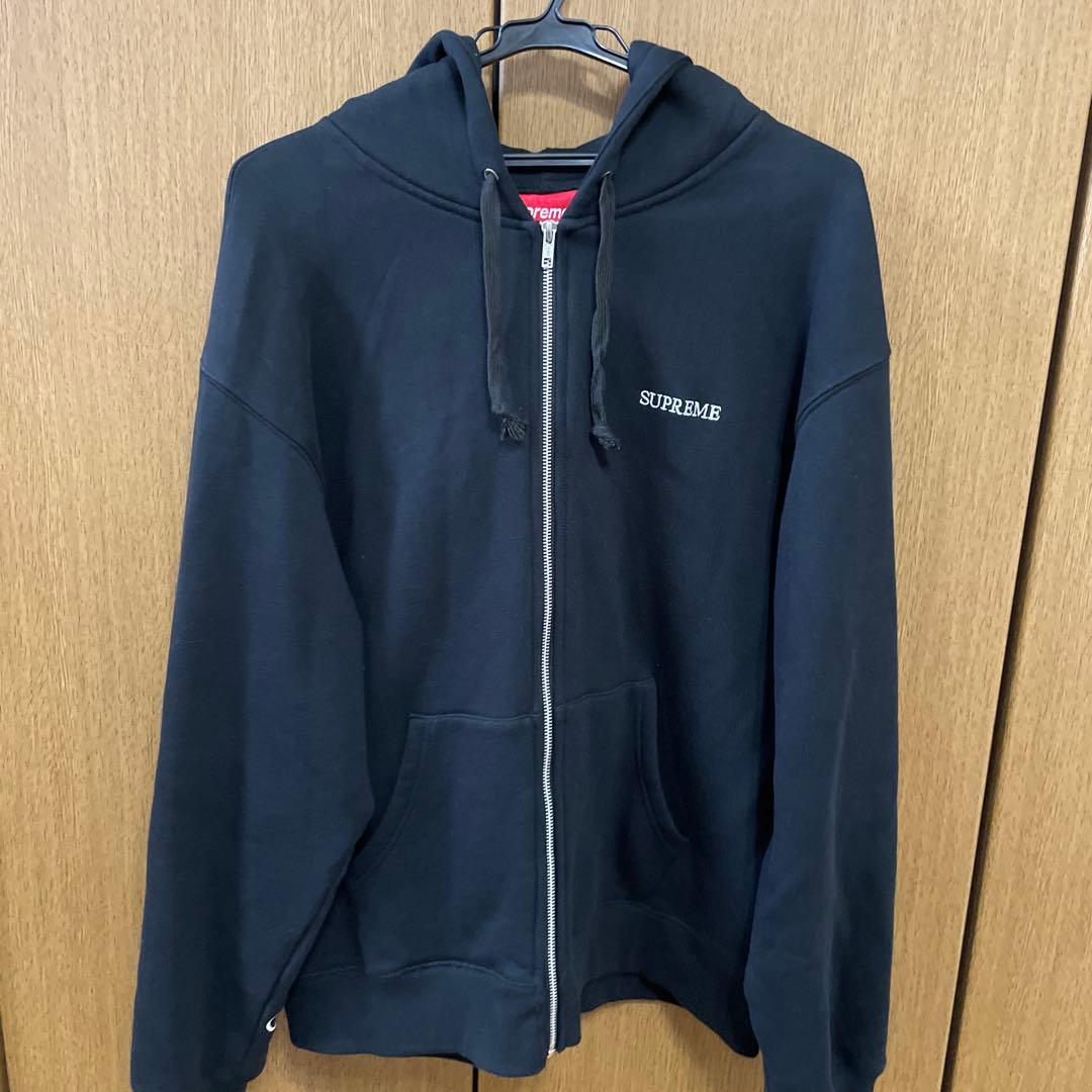 Supreme IDGAF Zip Up Hooded Sweatshirt M - メルカリ