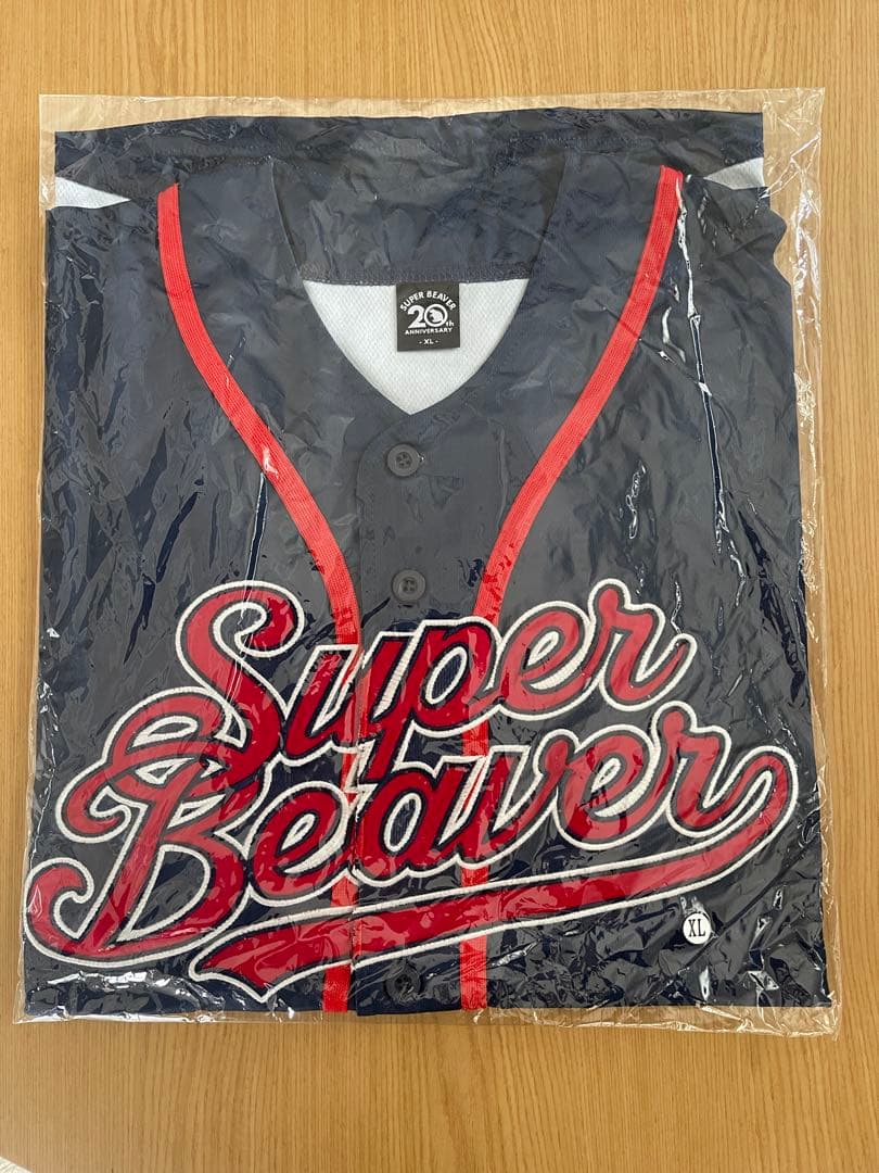 Super Beaver 20周年記念 ベースボールシャツ XLサイズ - メルカリ