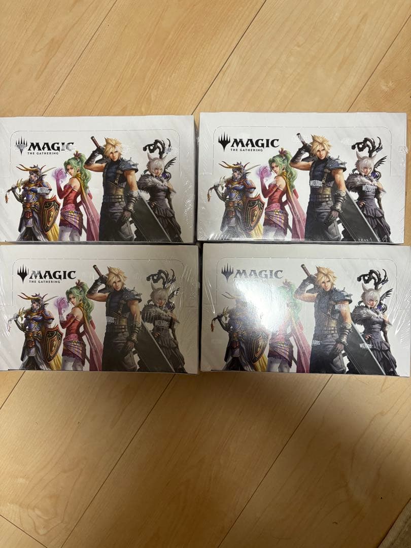 MTG 未開封　日本語版　ファイナルファンタジー　プレイブースター4Box