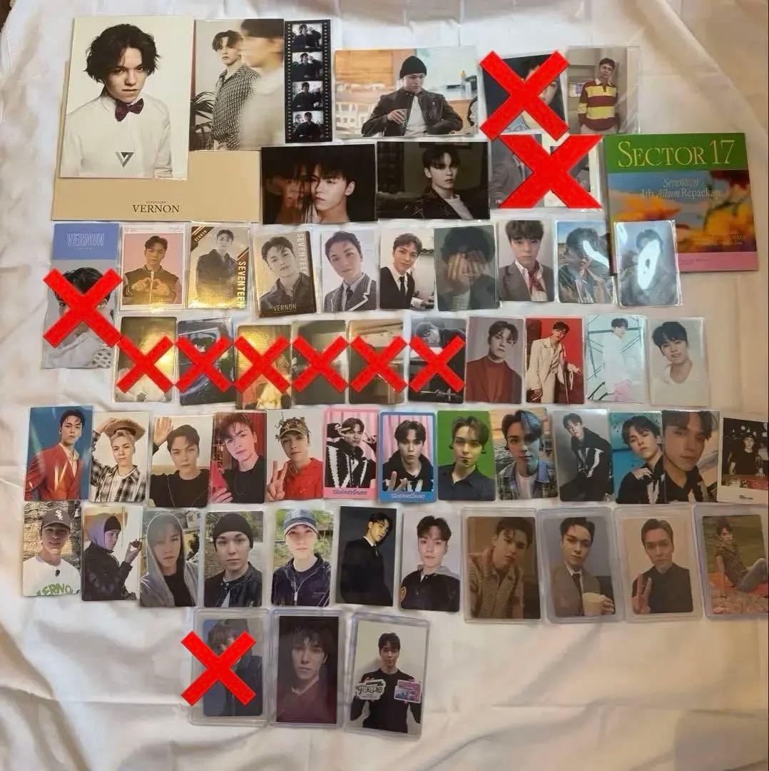 SEVENTEEN バーノン　vernon トレカ　まとめ売り　特典