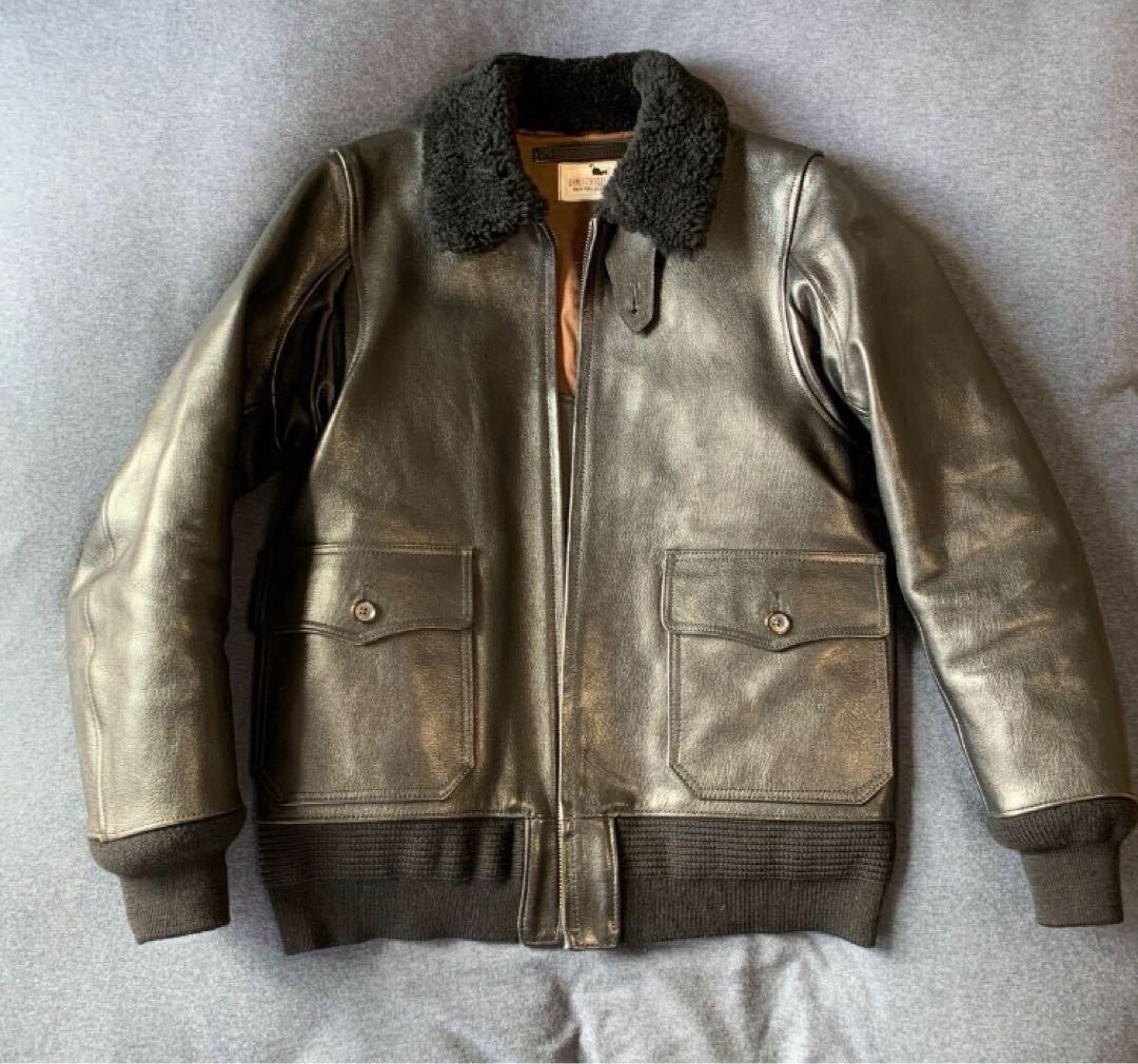 ギャングスタービル　 G-1 フライトジャケット　ブラック　L