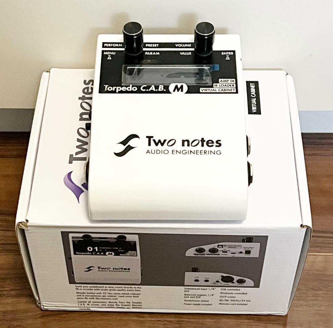 ギター Two notes Torpedo C.A.B. M Two notes Torpedo CAB M+ Cabinet simulator