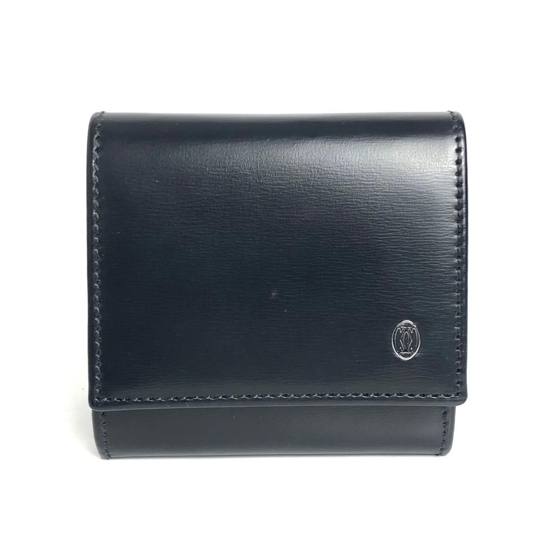 【美品】Cartier カルティエ ケース 小銭入れ パシャ ブラック 黒