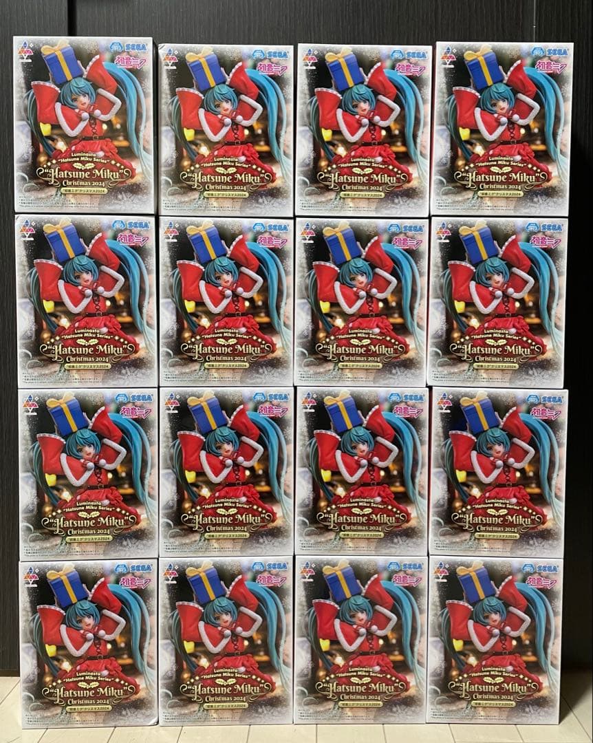 【未開封】 初音ミク クリスマス2024フィギュア 16個セット