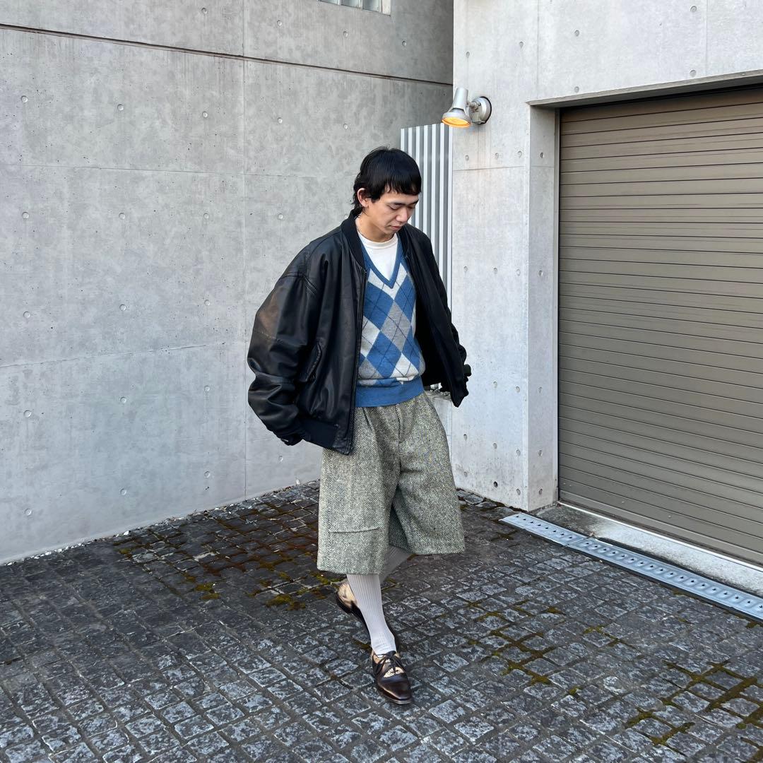 ジャケット・アウター 90s Giorgio Armani Leather Bomber Jacket