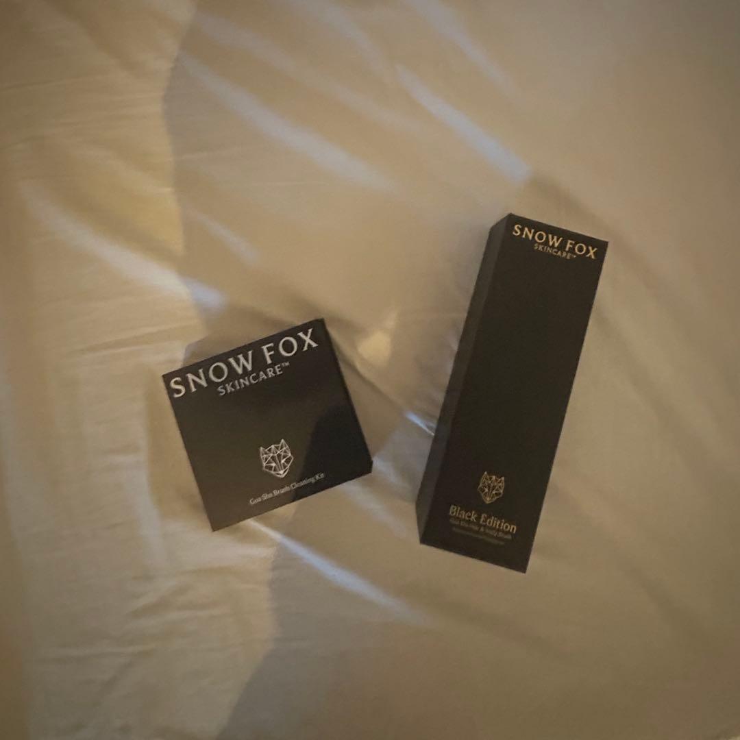  FOX SKINCARE＆かっさブラシクリーニングキット ヘアブラシ