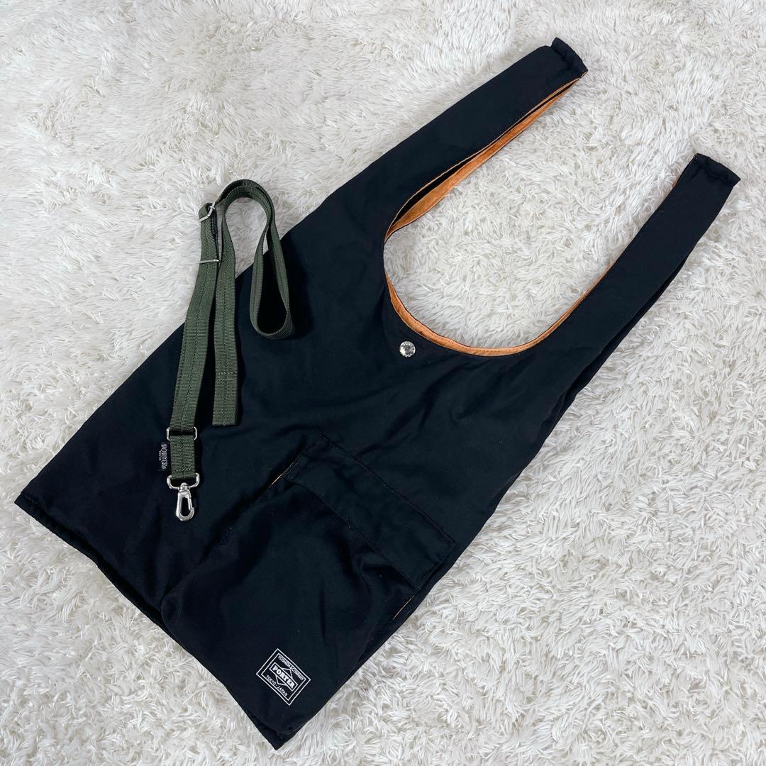 PORTER ポーター Bagger CVS ブラック エコバッグ パッカブル - メルカリ