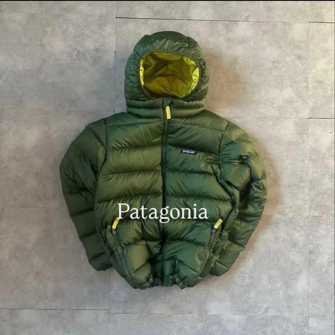【美品⭐️】極暖　Patagonia ダウン　グリーンS相当極美品