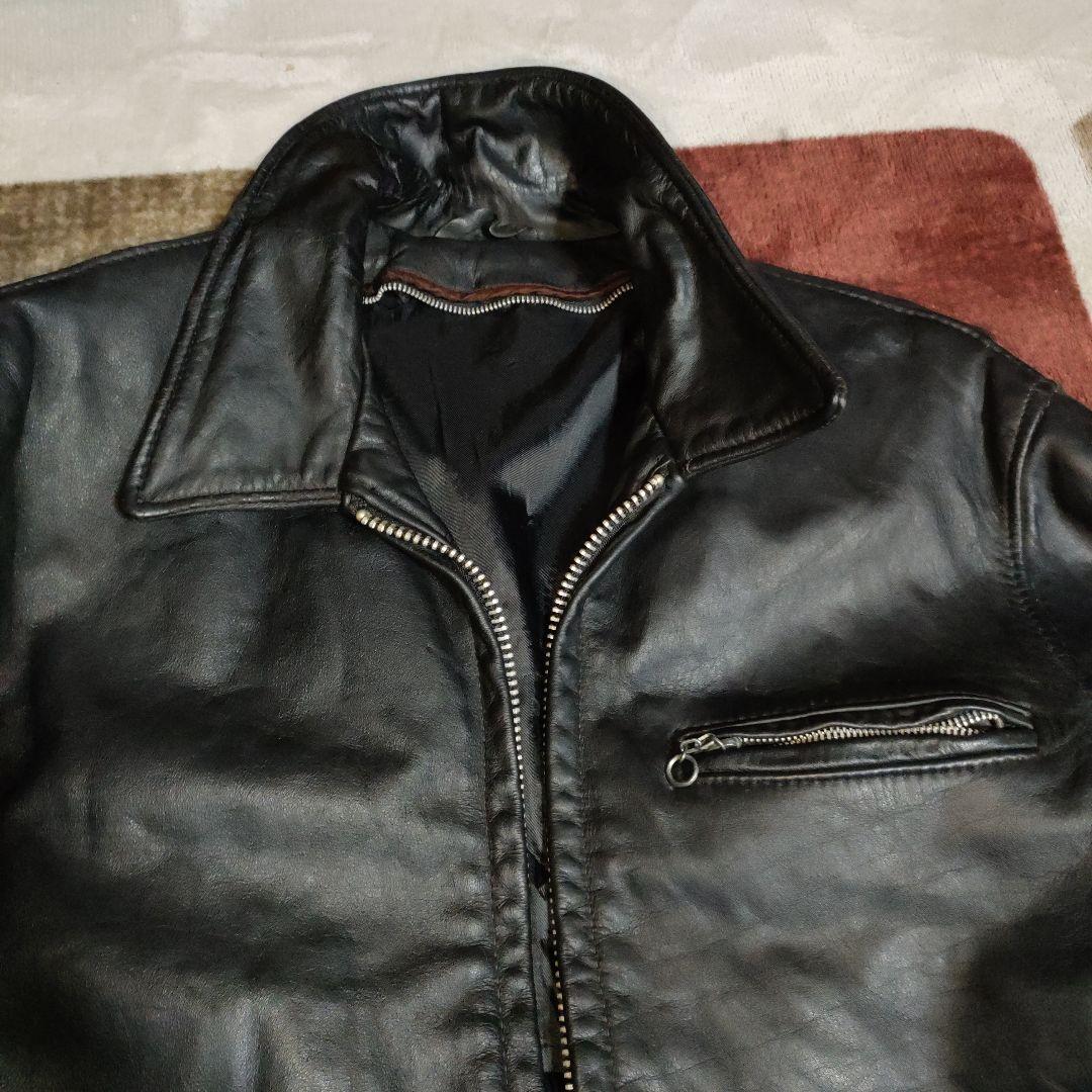 D*A様 人気定番Schot642襟付シングルライダースジャケット３８ダメなら交 楽天市場】【クーポン配布中】ショット SCHOTT 643 当店別注 襟付き