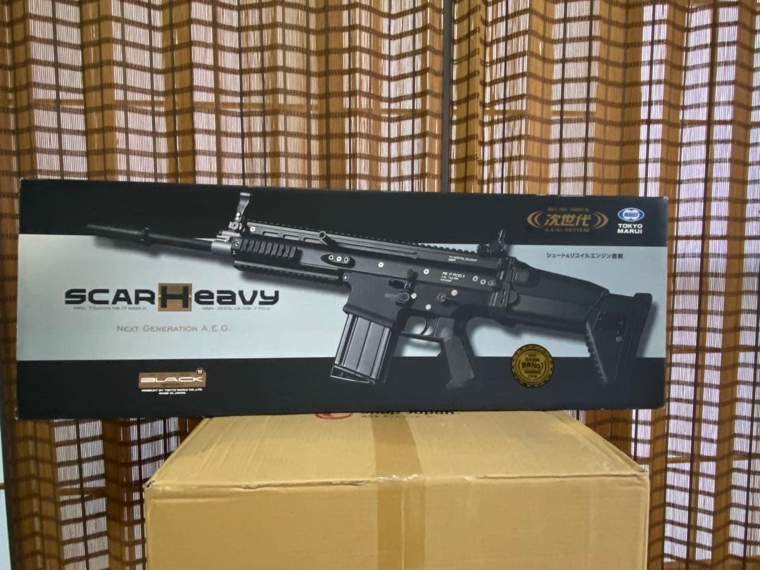 東京マルイ次世代電動ガン　SCARHeavy BLACK❗️