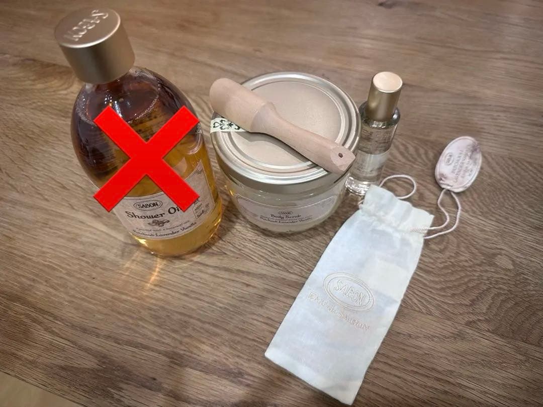 SABON シャワーオイル、オードトワレ、ボディースクラブ