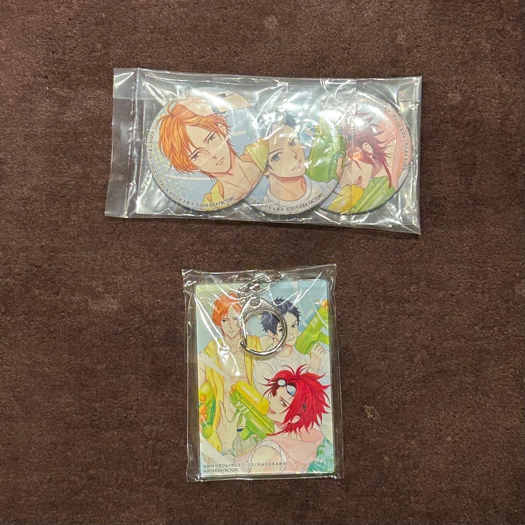 BROTHERS CONFLICTブラコン　アクキー　缶バッジ　アニメイト限定