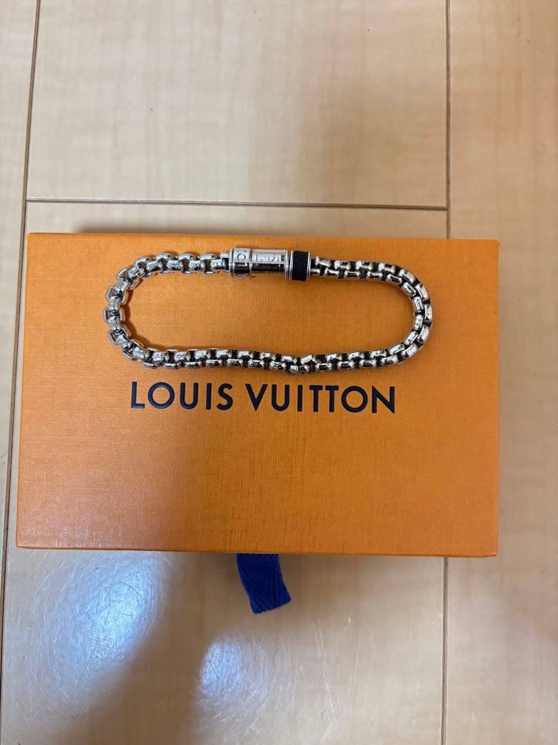 【25日まで】LOUIS VUITTONブレスレットチェーンモノグラムエクリプス