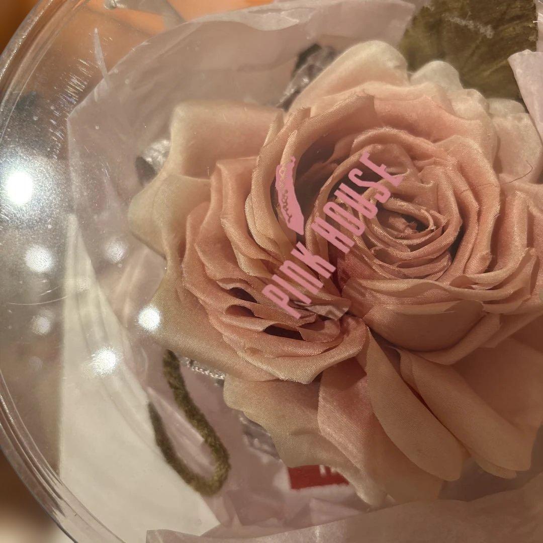 ピンクハウス コサージュ薔薇 PINK HOUSE（ピンクハウス）の「Berry Roseコサージュ（ブローチ