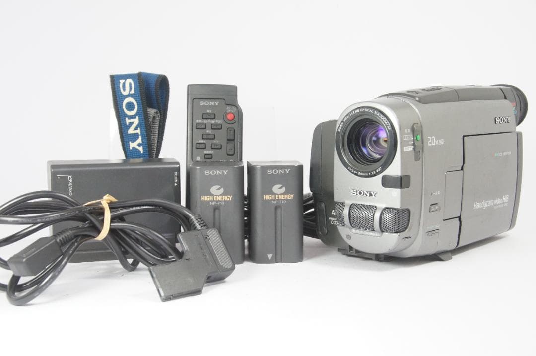 【動作確認済】 SONY Hi8 CCD-TRV90 8mm ビデオカメラ