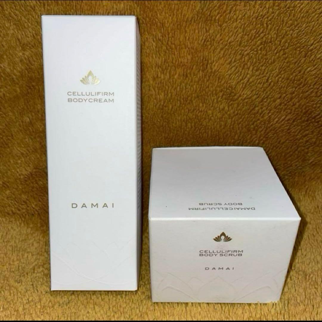 ユミ、DAMAIダマイ　セルリファーム ボディクリーム　ボディスクラブ
