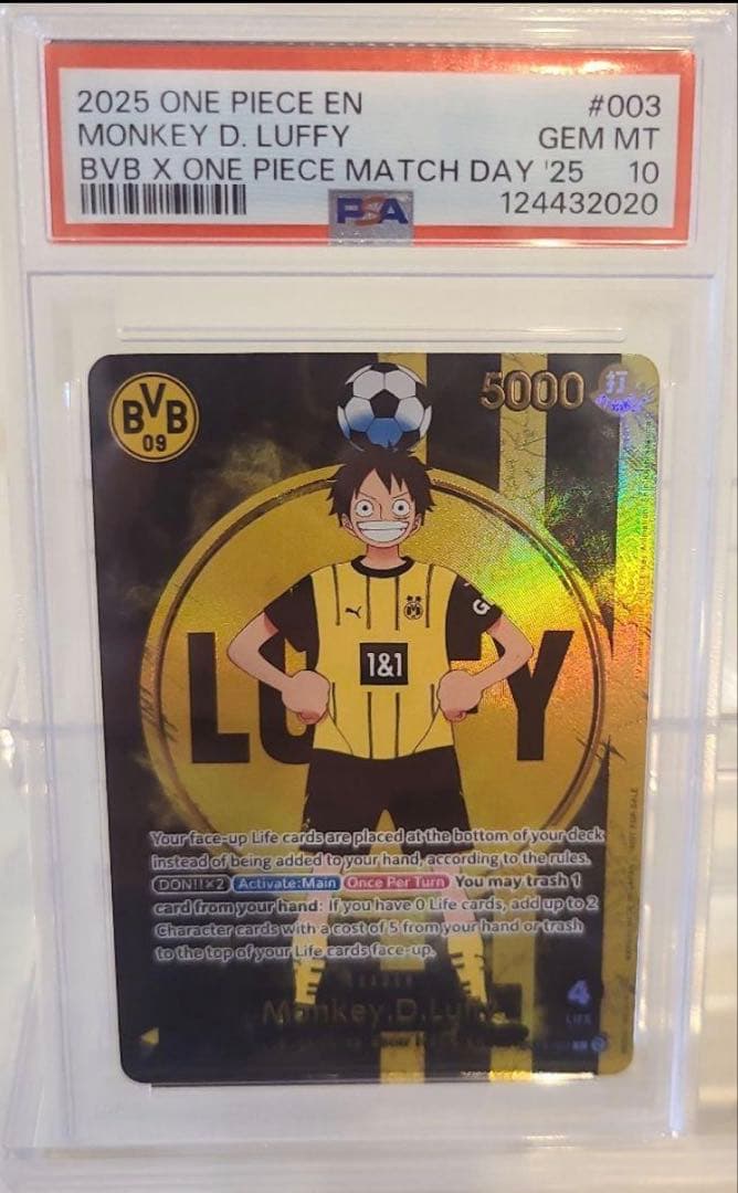 ドルトムントルフィpsa 10 2025 ONE PIECE EN PSA10】モンキー・D・ルフィ L [ST13-003]【英語版】(プロモーション