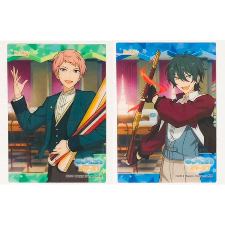 新品★あんスタ★Valkyrie【斎宮宗＆影片みか】クリアカード★2点セット 新品☆あんスタ☆Valkyrie【斎宮宗】クリアカード☆SP☆2点セット