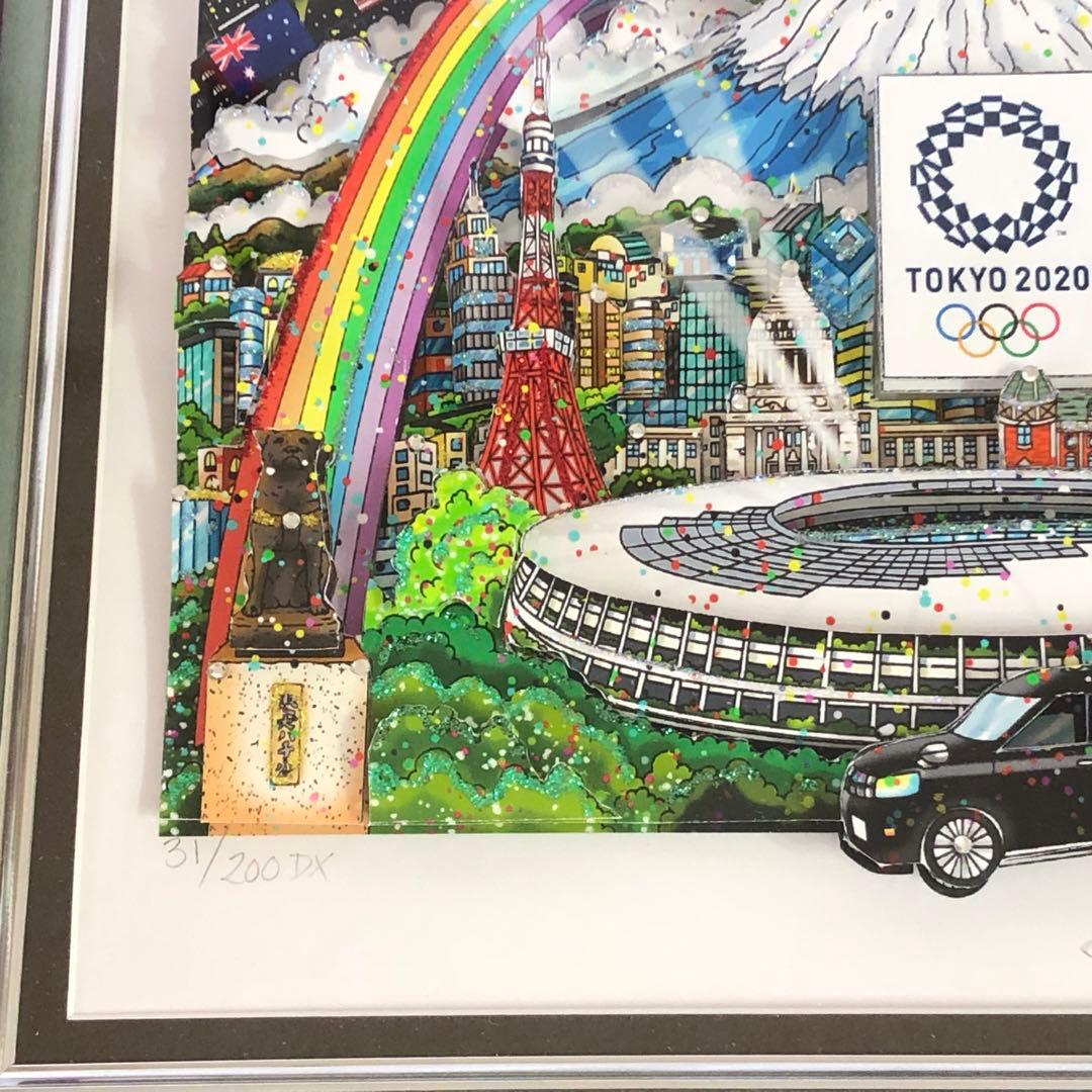 チャールズファジーノ 東京2020オリンピックエンブレム 限定 サイン付