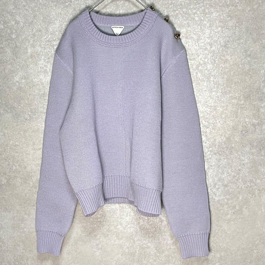 【美品】23年モデル　ボッテガヴェネタ セーター　ニット　ノットボタン