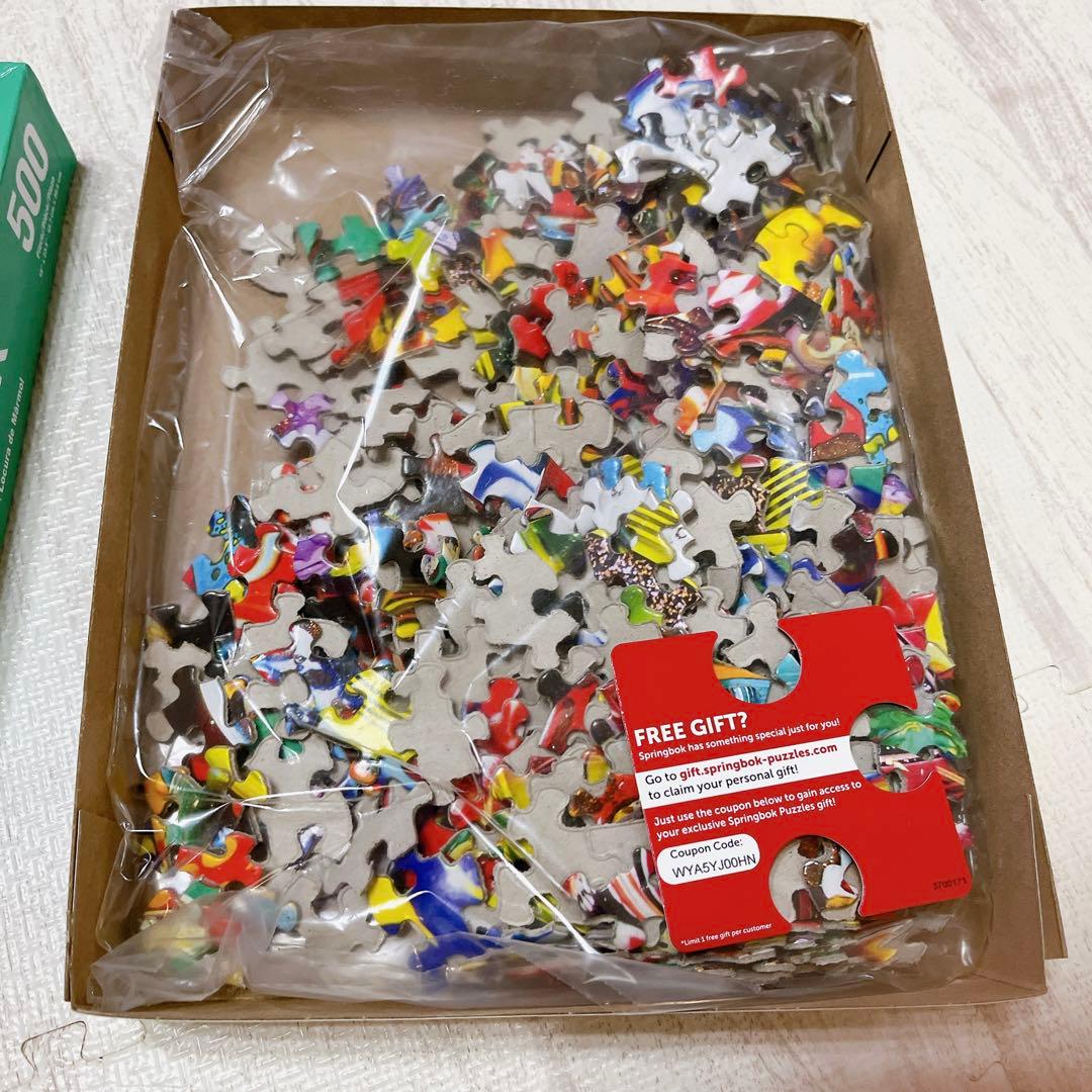 Springbok 500ピース ラウンド ジグソーパズル - メルカリ