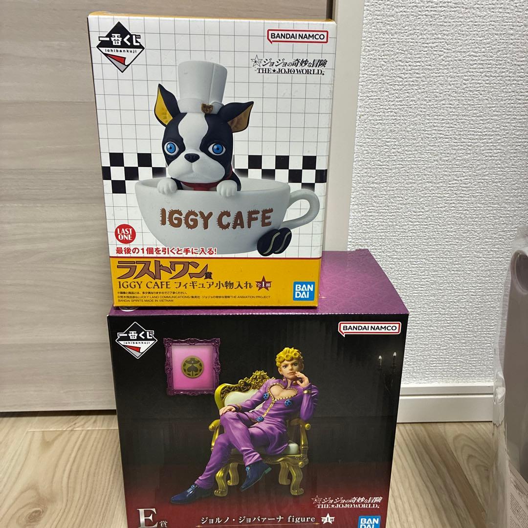 IGGY CAFE & ジョルノ・ジョバァーナ フィギュアイギーセット