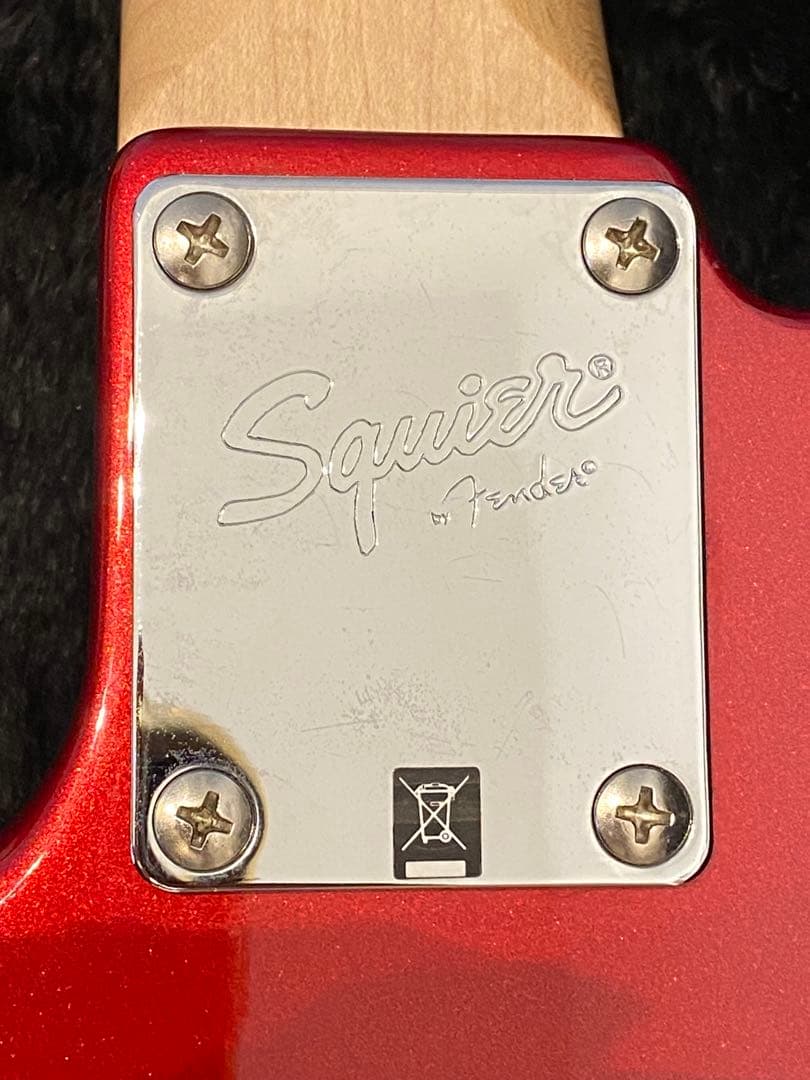 SquierbyFenderスクワイヤテレキャスターシンラインエレキギターレッド