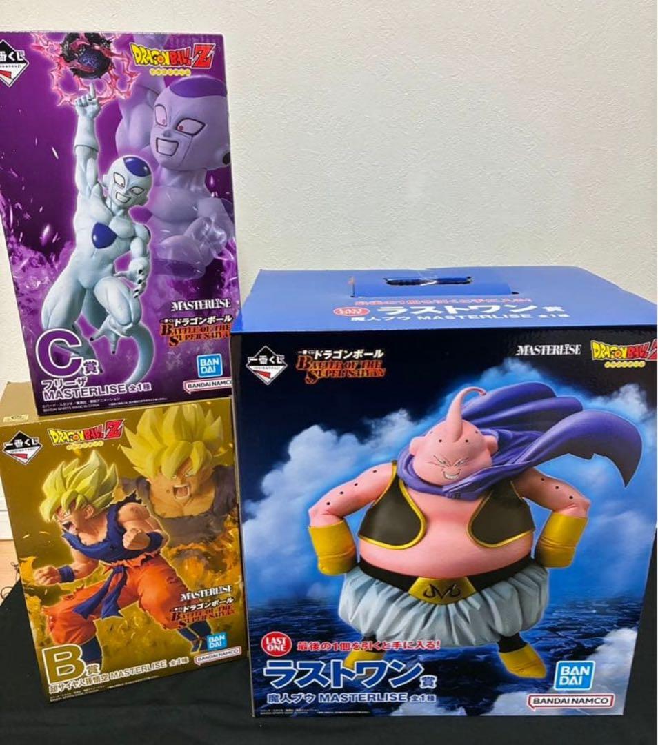 一番くじ ドラゴンボールZ 魔人ブウ　超サイヤ人孫悟空　フリーザ　新品　未開封