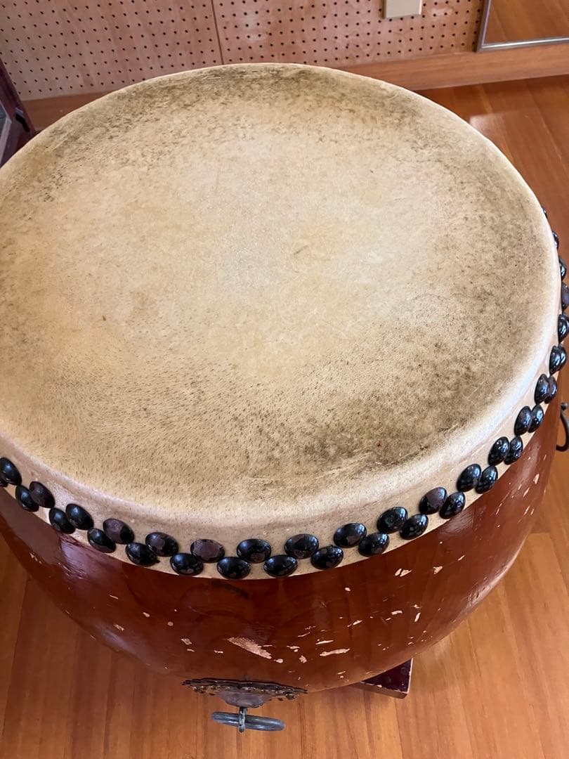和太鼓 諏訪工芸様 1尺8寸長胴太鼓